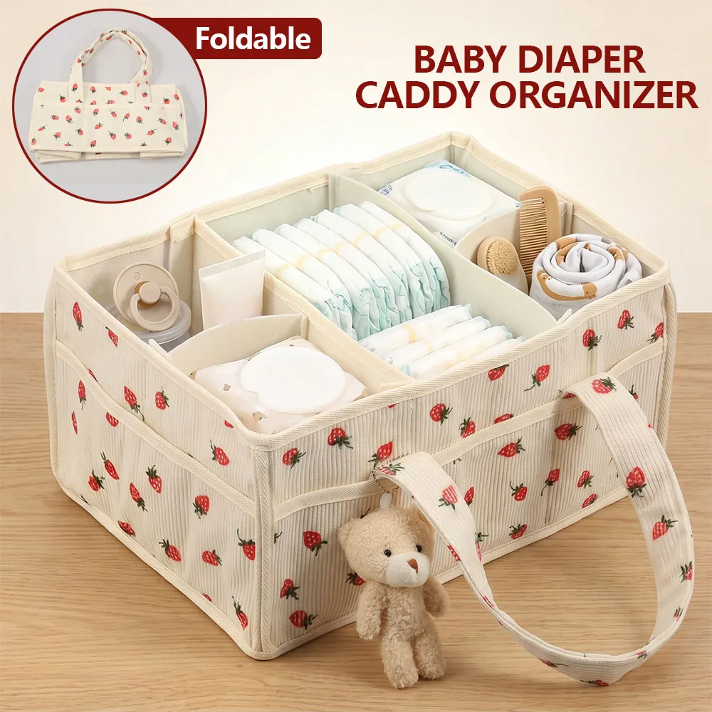 Baby Nursery Organization Ideas - Panier de rangement portable en feutre