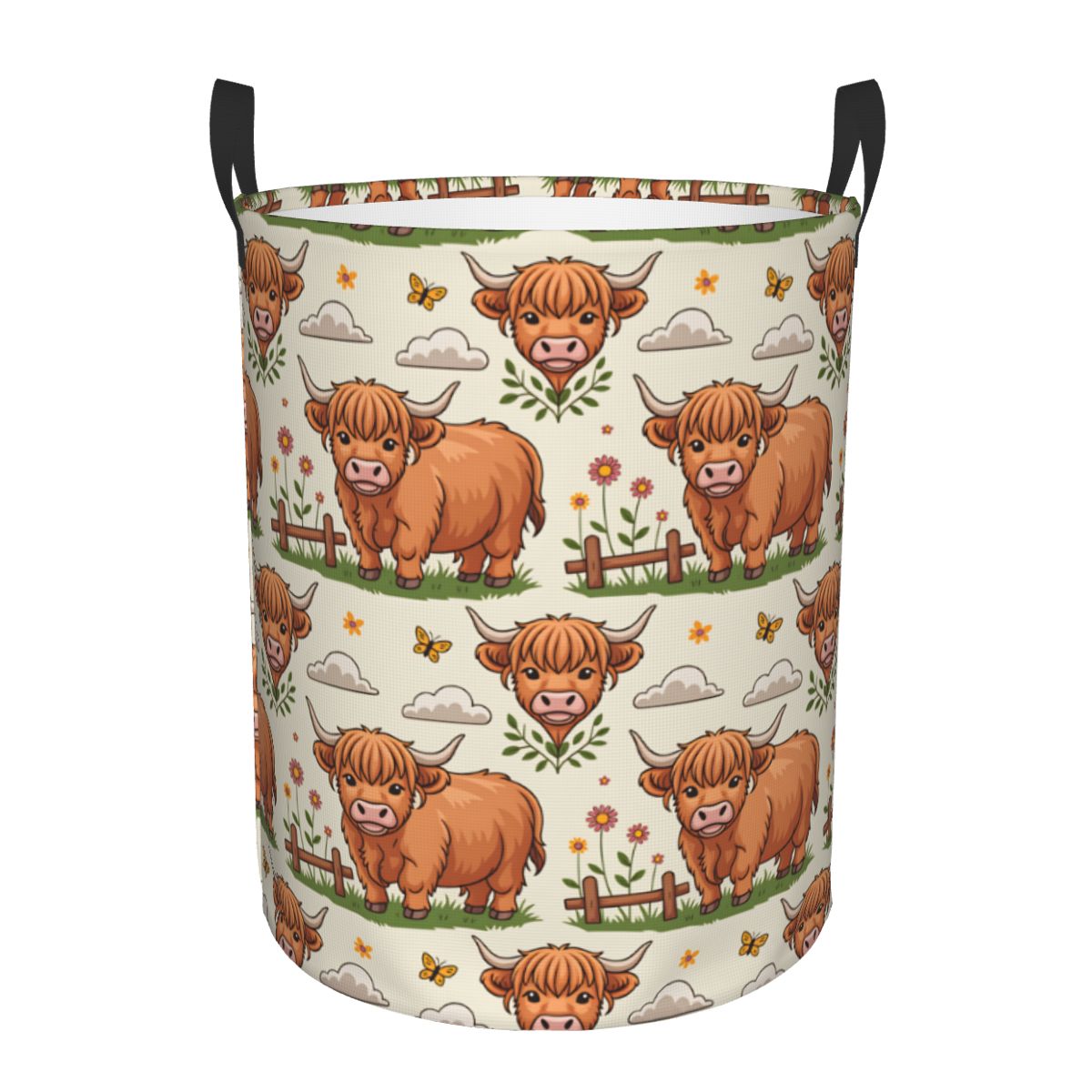 Baby Nursery Hamper - Panier à linge pliable en forme