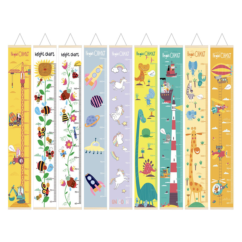 Baby Nursery Frames - Tableau de croissance pour garçons et