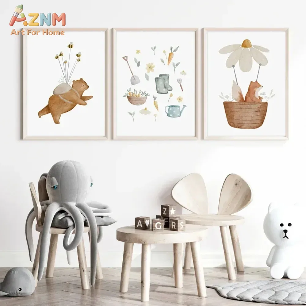 AZNM – toile murale avec motif - Baby Nursery Frames avis et prix