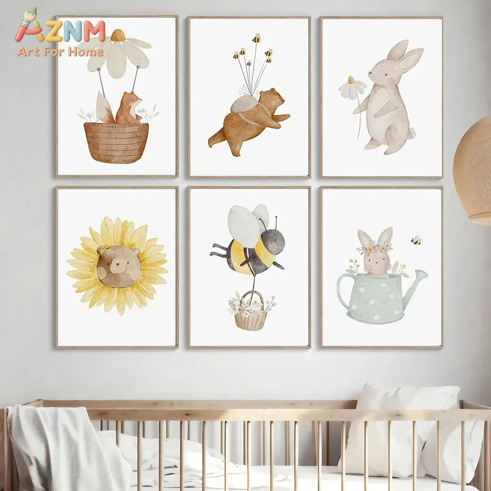 AZNM – toile murale avec motif - Baby Nursery Frames avis et prix
