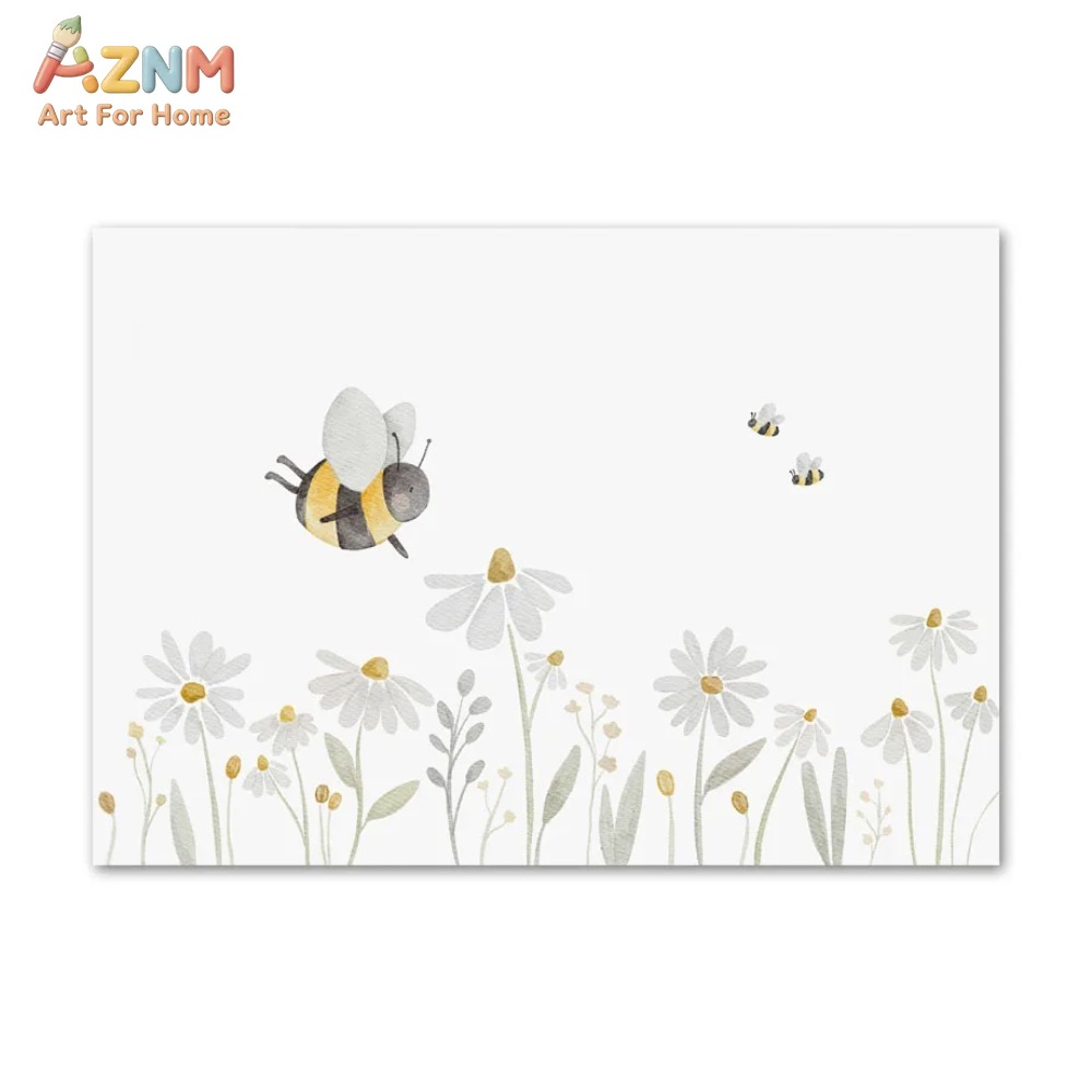 AZNM – toile murale avec motif - Baby Nursery Frames avis et prix