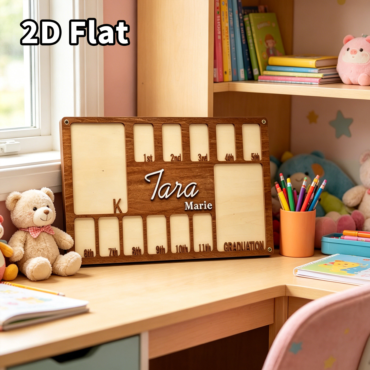 1 plaque murale en bois person - Baby Nursery Office avis et prix