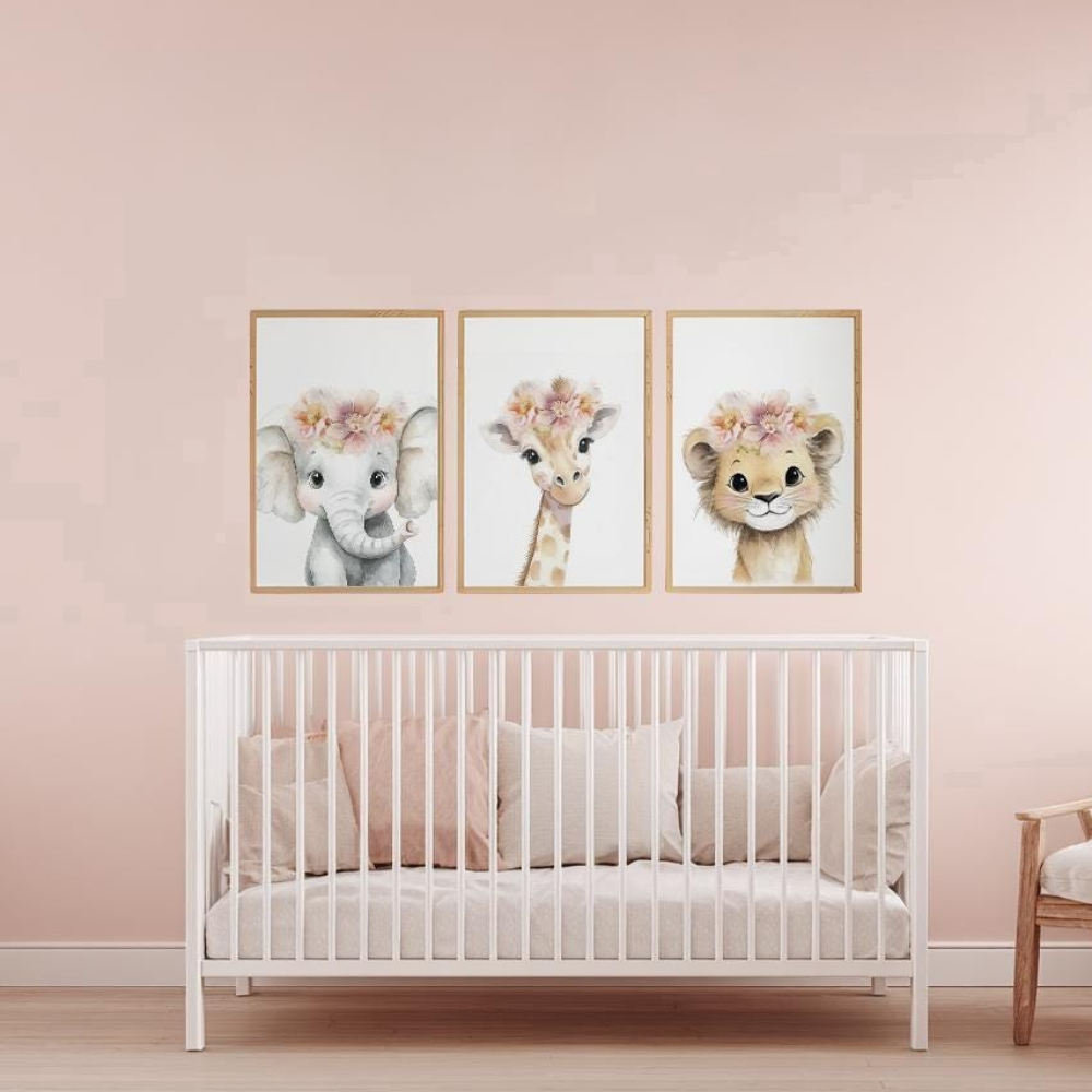 Ensemble d'art mural pour cham - Baby Nursery Frames avis et prix