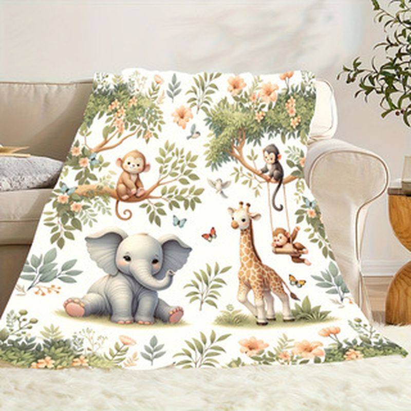 Couverture pour bébé VIKAMA en - Baby Nursery Jungle avis et prix