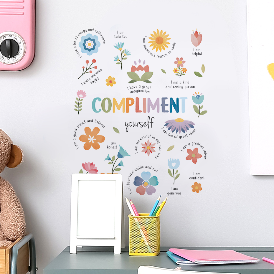 Autocollant mural aquarelle av - Baby Nursery Quotes avis et prix