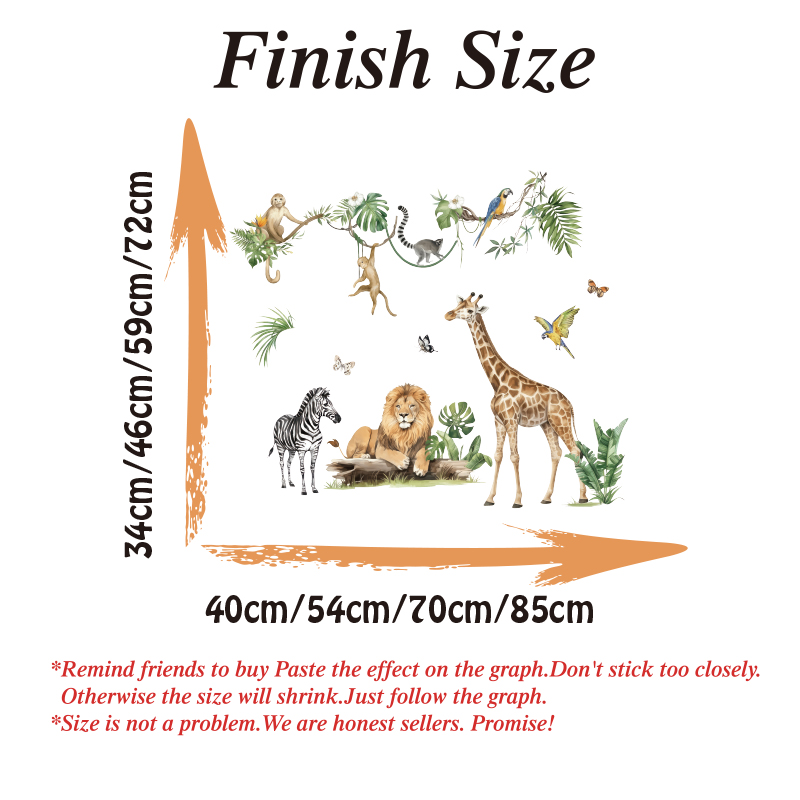 Grandes feuilles tropicales d' - Baby Nursery Jungle avis et prix