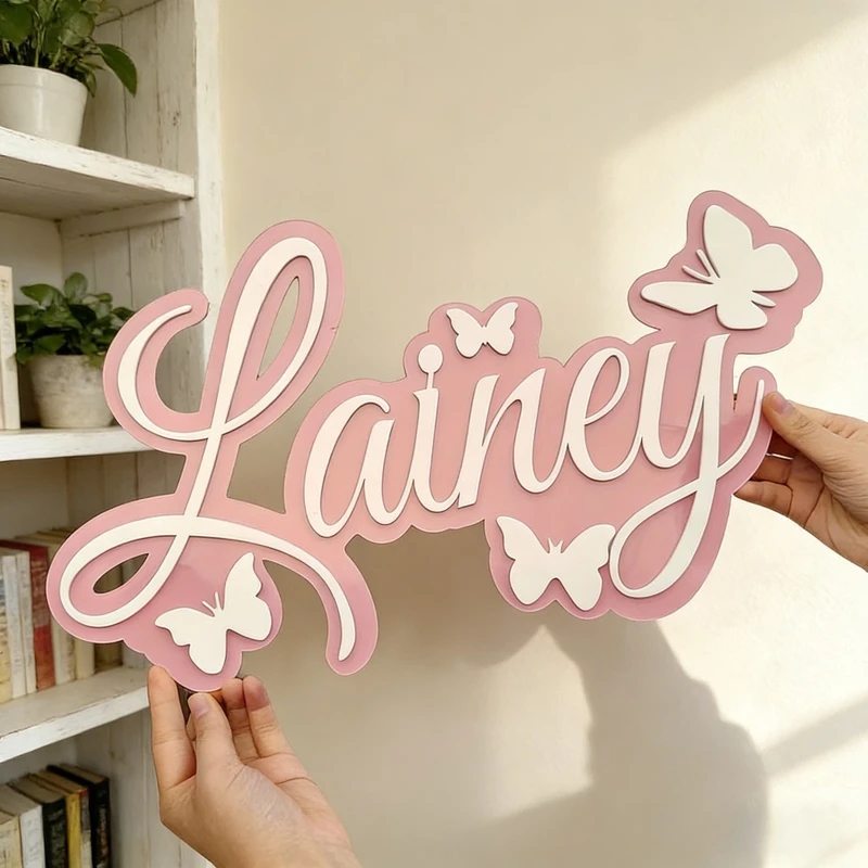 Plaque personnalisée avec le n - Baby Nursery Decor avis et prix