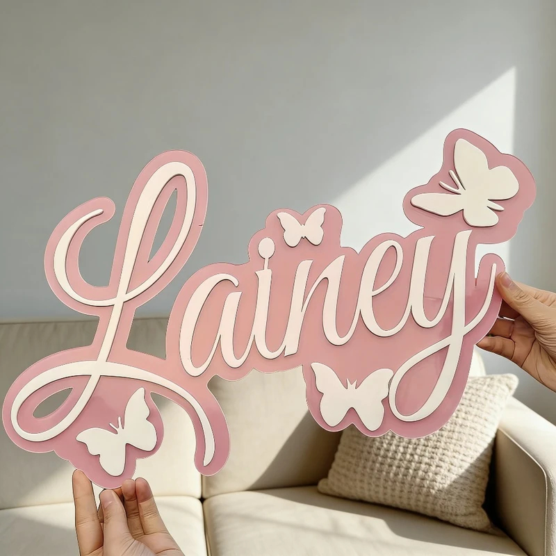 Plaque personnalisée avec le n - Baby Nursery Decor avis et prix