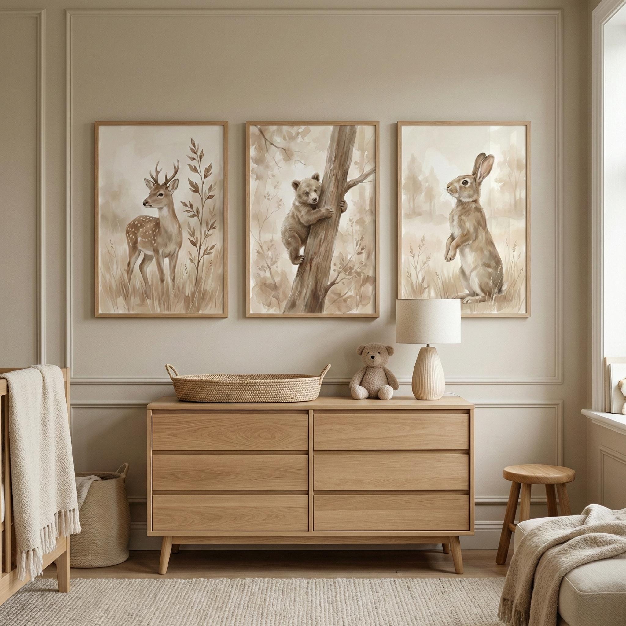 Décoration murale neutre pour  - Baby Nursery Frames avis et prix
