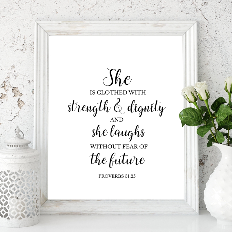 Toile d'art mural chrétien ave - Baby Nursery Quotes avis et prix