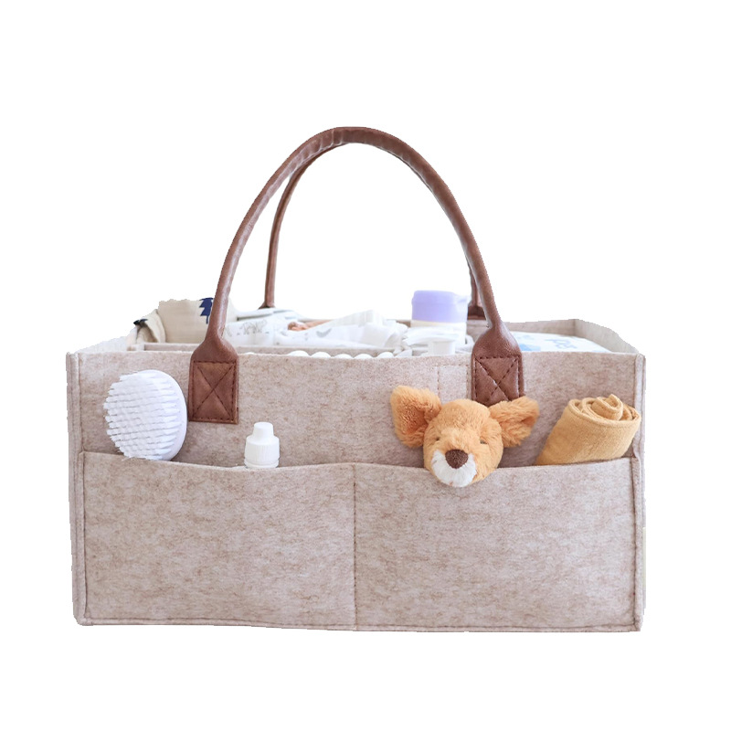 Panier de rangement en feutre  - Baby Nursery Organization Ideas avis et prix