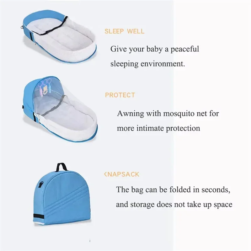Lit bébé pliable et portable,  - Baby Nursery Hamper avis et prix