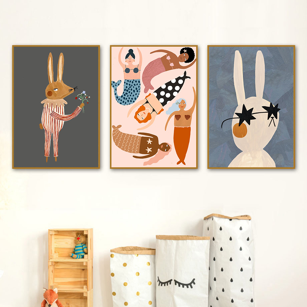1PC Tableau mural sans cadre,  - Baby Nursery Quotes avis et prix