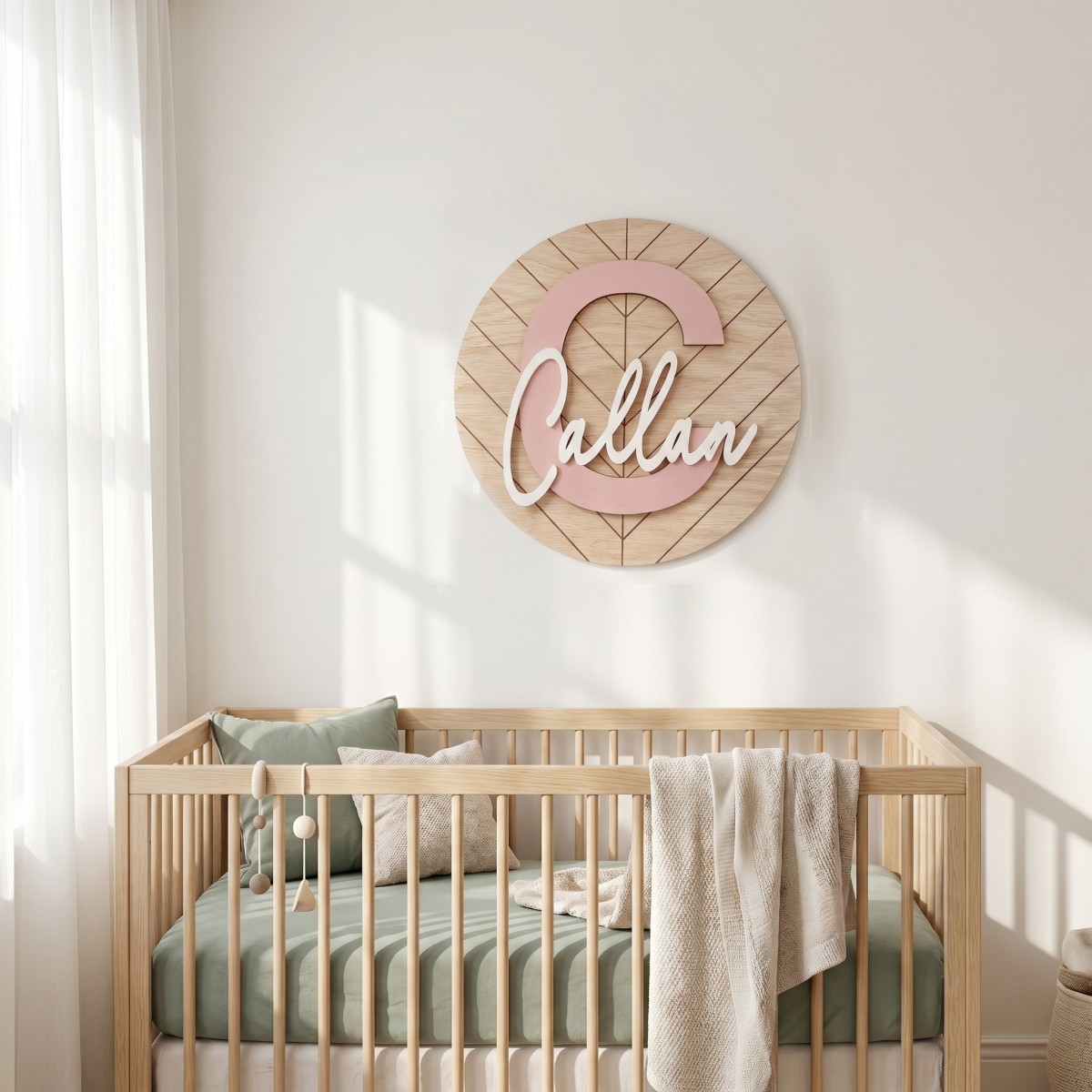 1 plaque nominative géométriqu - Baby Nursery Office avis et prix