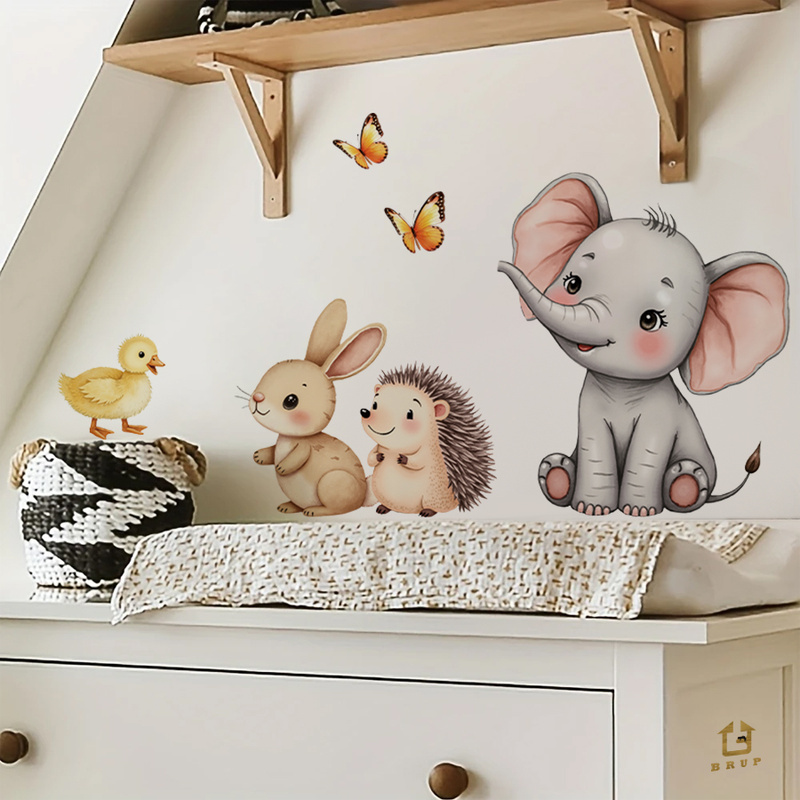 Autocollant mural d'animal de  - Baby Nursery Wall Decor avis et prix