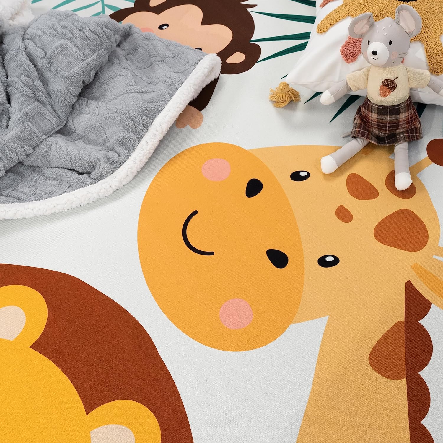Tapis de jeu pour enfants à im - Baby Nursery Animal Theme avis et prix