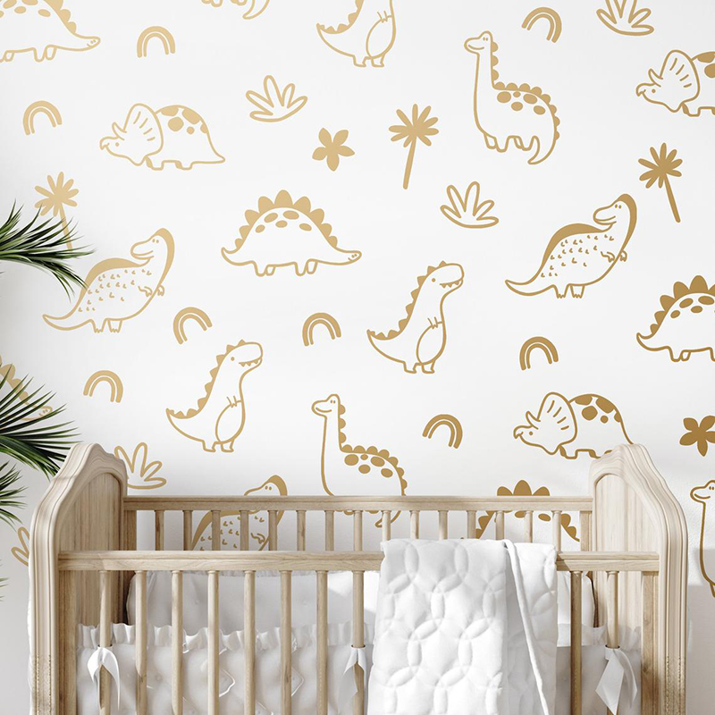Autocollant Mural Géométrique  - Baby Nursery Jungle avis et prix