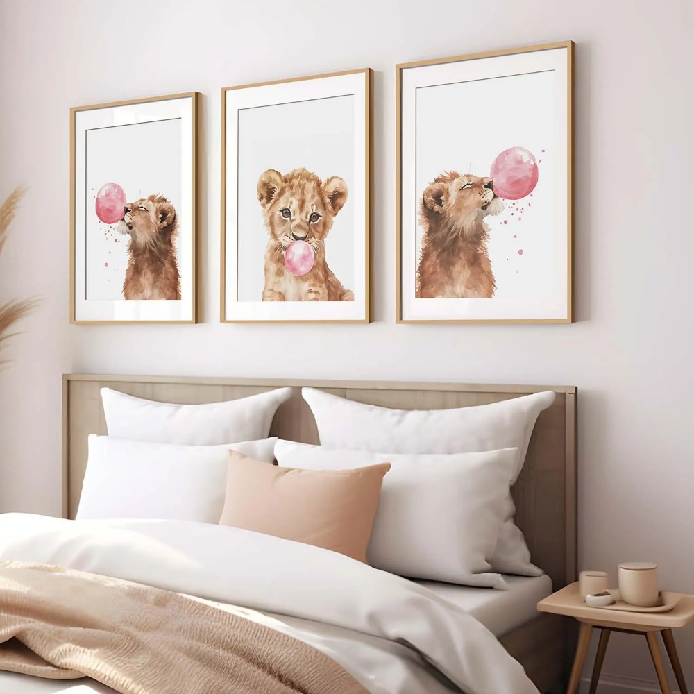 Ensemble d'art mural pour cham - Baby Nursery Animal Theme avis et prix