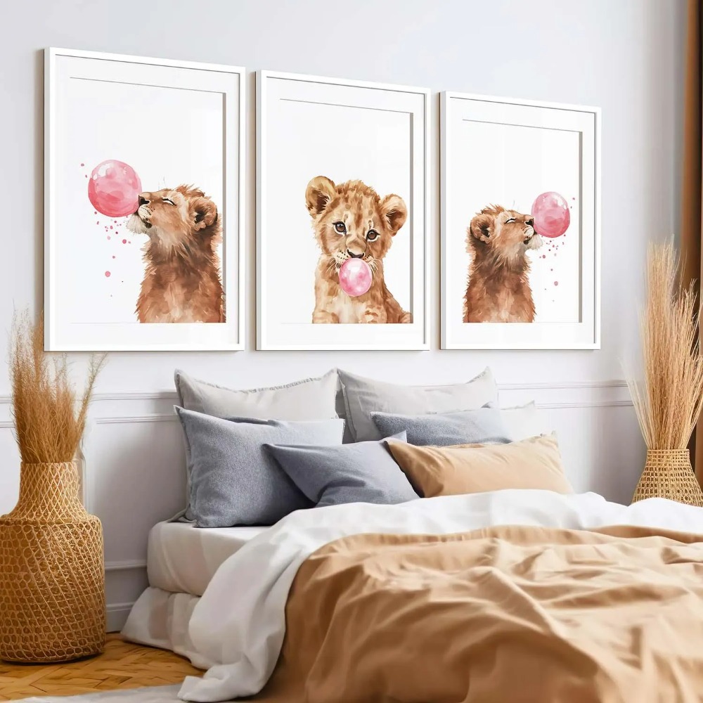 Ensemble d'art mural pour cham - Baby Nursery Animal Theme avis et prix