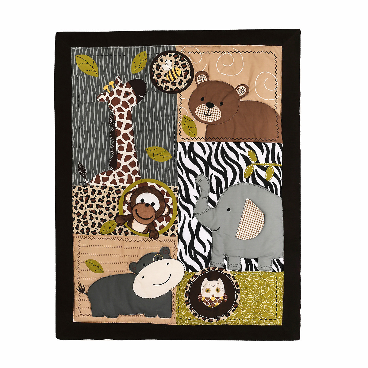 Parure de lit brodée pour nouv - Baby Nursery Animal Theme avis et prix