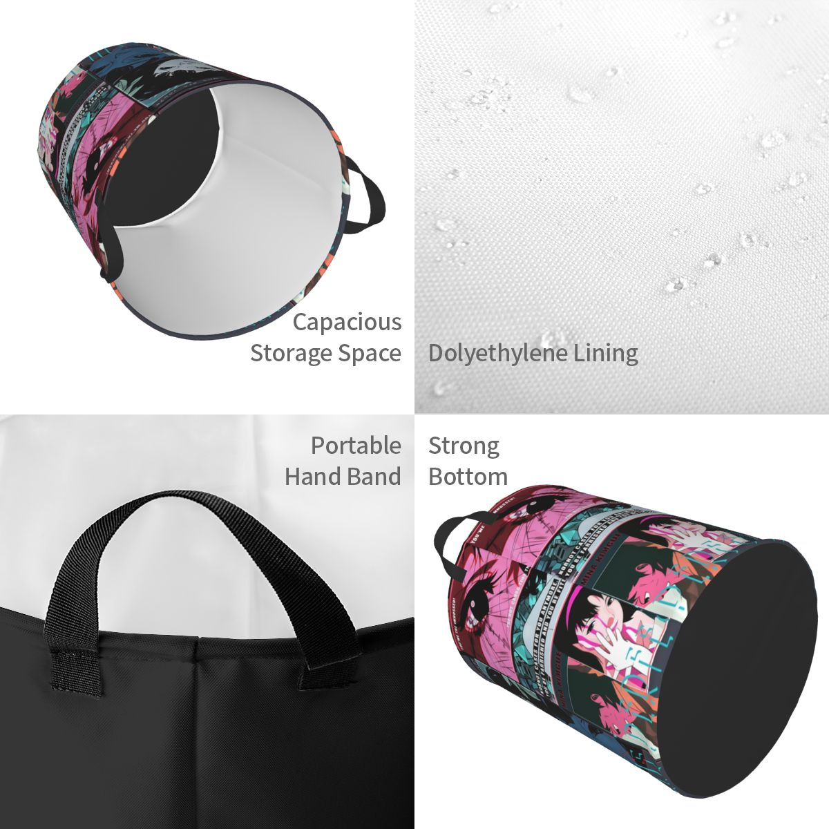 Panier à linge pliable P-Perfe - Baby Nursery Hamper avis et prix
